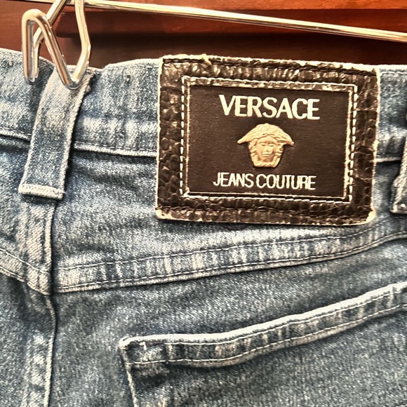 Versace Jeans Couture Jean Shorts Euro Size 26/40 - Picture 8 of 9